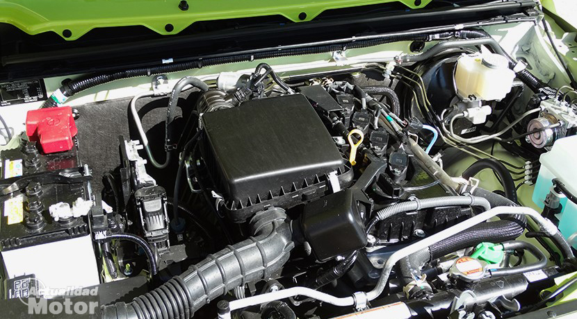  Test Suzuki Jimny engine 1.5 102 hp 