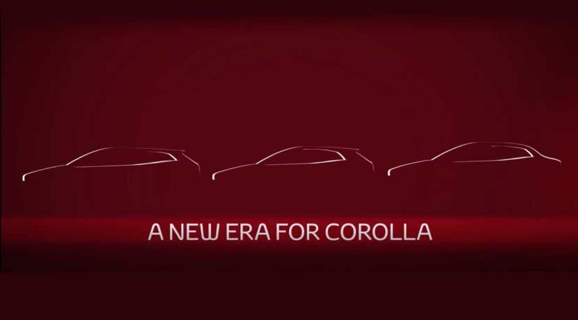 Toyota Corolla Sedan 2019 teaser