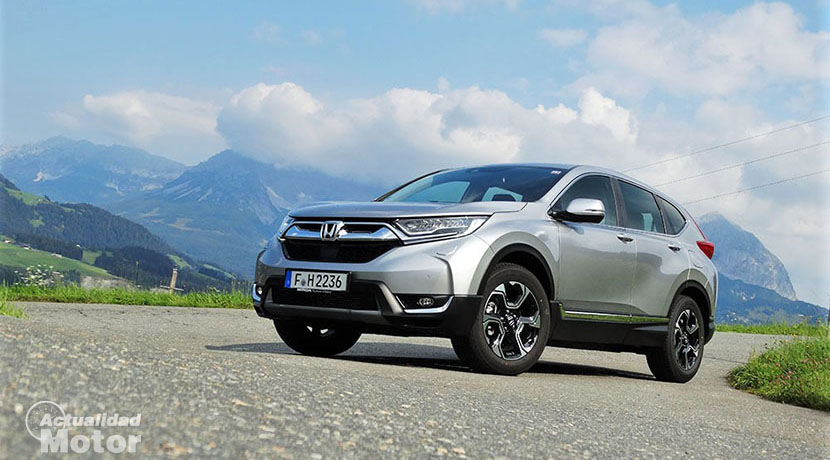 Test Honda CR-V front profile