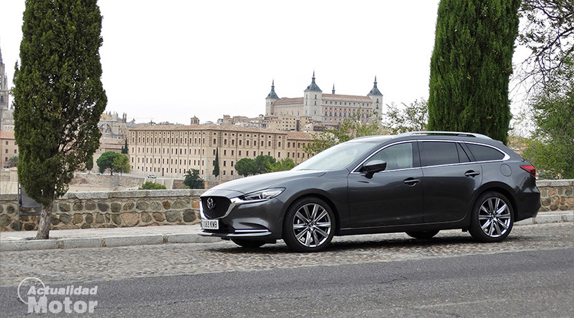 Test Mazda 6Wagon lateral 