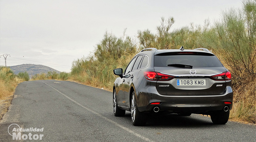 Test Mazda 6Wagon rear