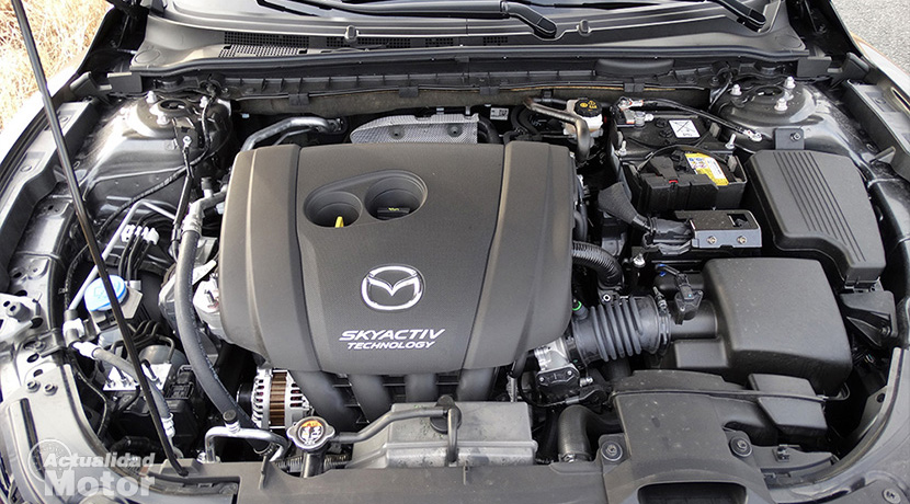 Test Mazda 6Wagon engine