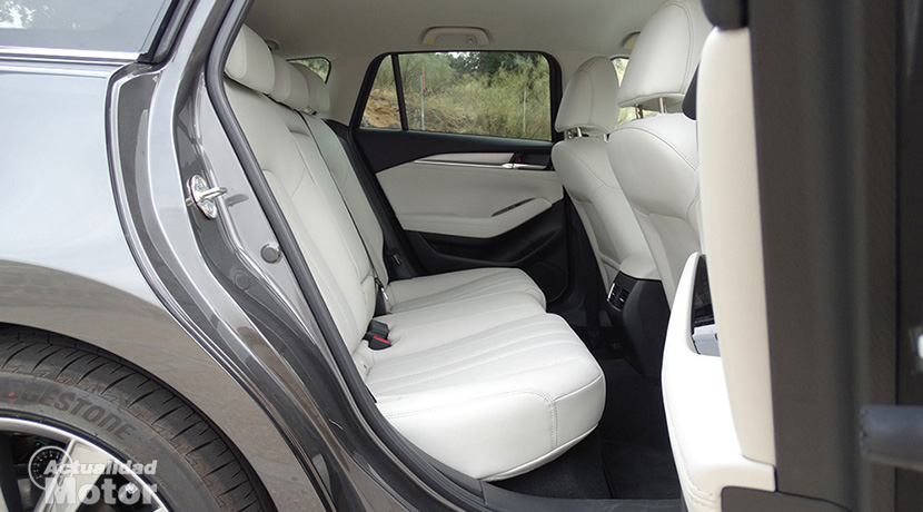 Test Mazda 6Wagon rear seats