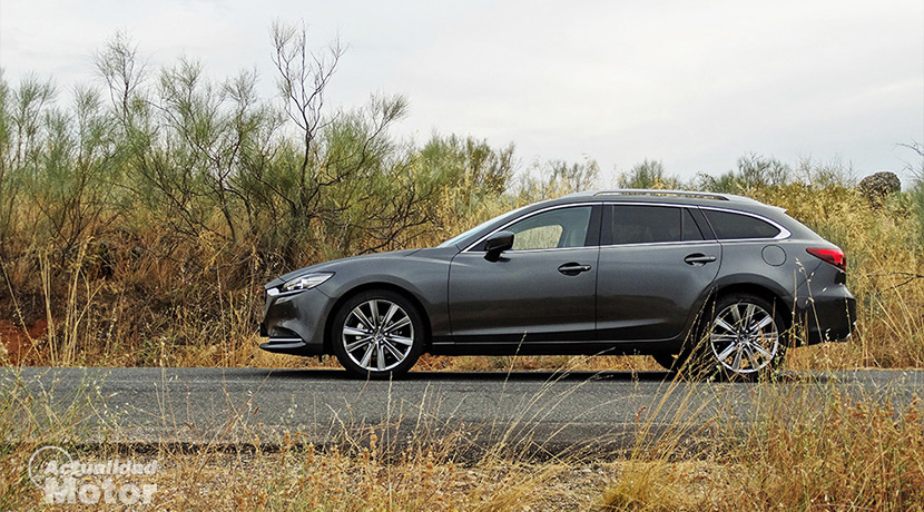  Test Mazda 6Wagon lateral 