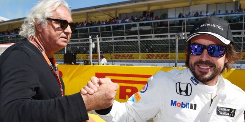 Briatore and Alonso